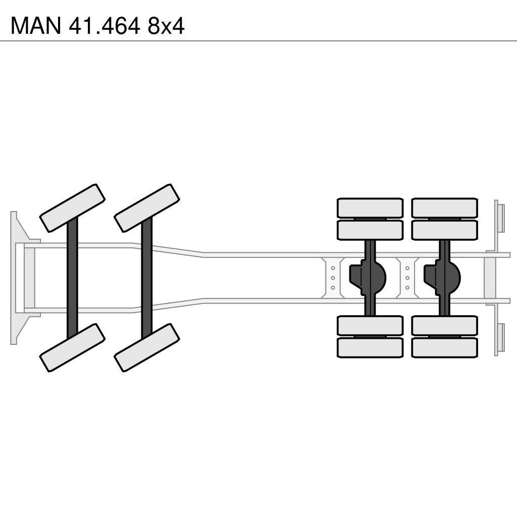 MAN 41.464 8x4 Kombinované/Čerpacie cisterny
