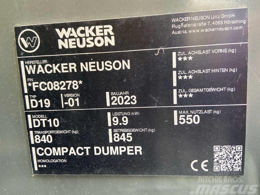 Wacker Neuson DT10 Pásové sklápače