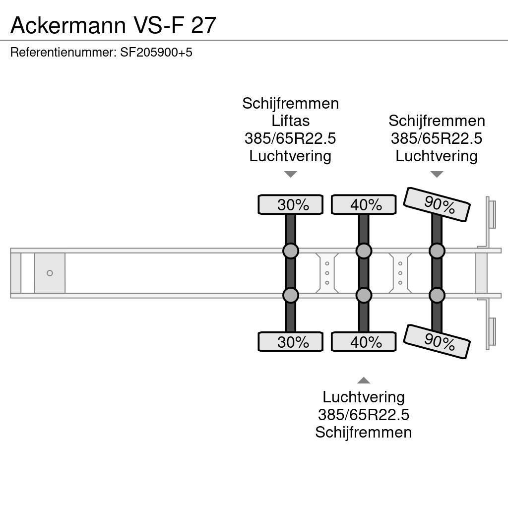 Ackermann VS-F 27 Skriňové návesy
