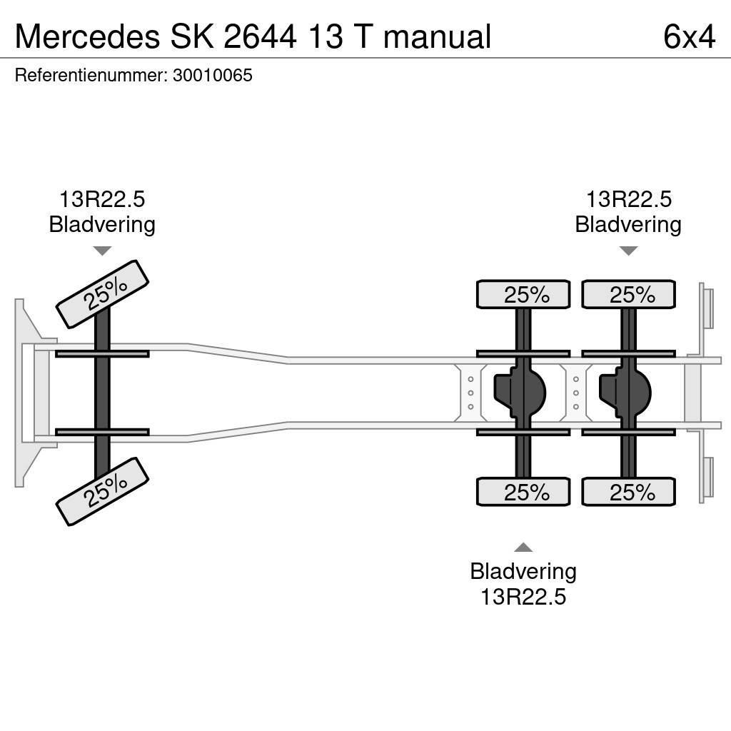 Mercedes-Benz SK 2644 13 T manual Sklápače