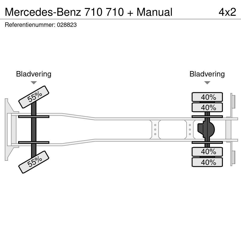 Mercedes-Benz 710 710 + Manual Skriňová nadstavba