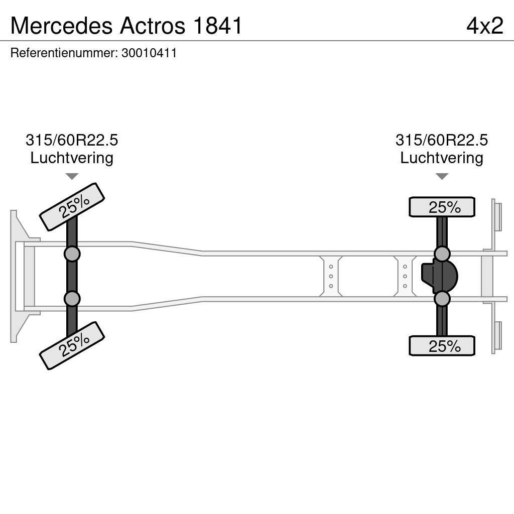 Mercedes-Benz Actros 1841 Nákladné vozidlá bez nadstavby