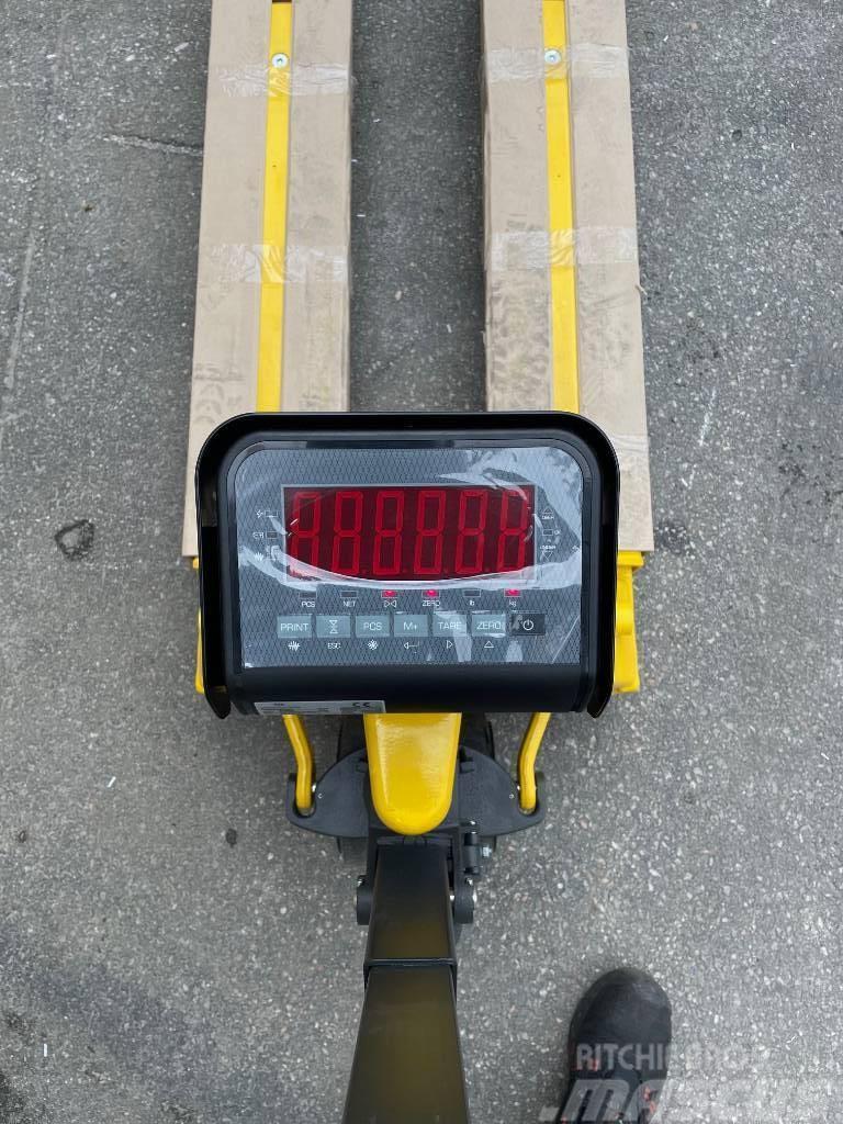  Pallvagn med våg PM20W Ručný paletový vozík