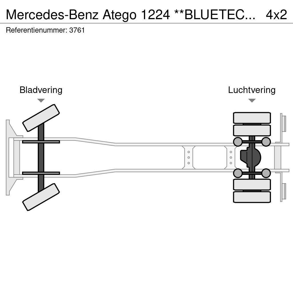 Mercedes-Benz Atego 1224 **BLUETEC 4-MANUAL GEARBOX** Skriňová nadstavba