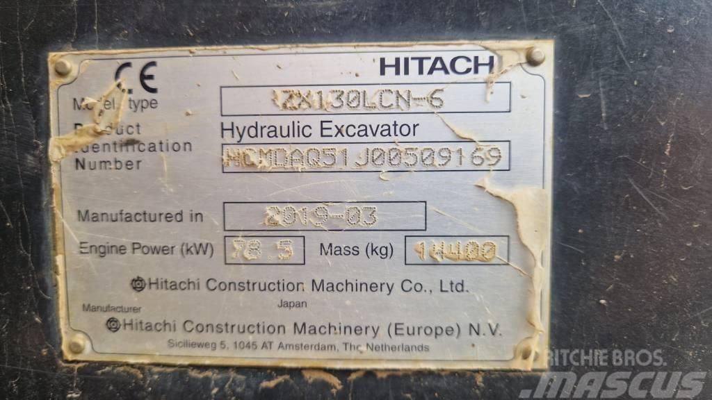 Hitachi ZX 130 LC N-6 Pásové rýpadlá