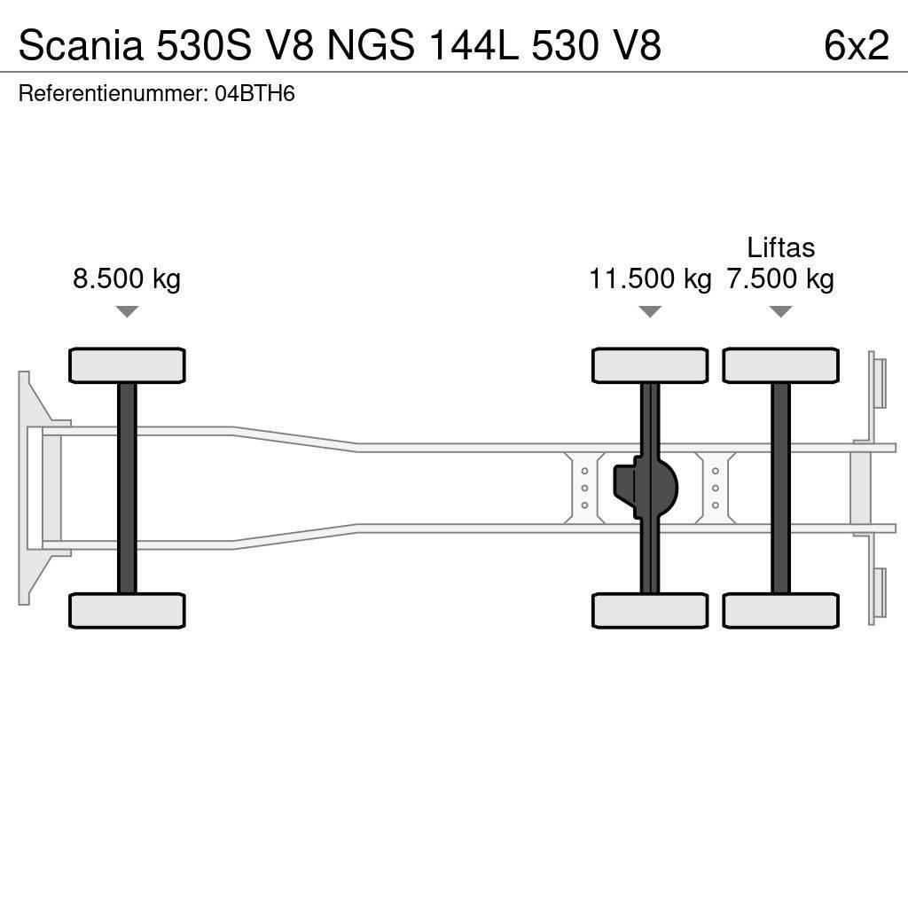 Scania 530S V8 NGS 144L 530 V8 Skriňová nadstavba