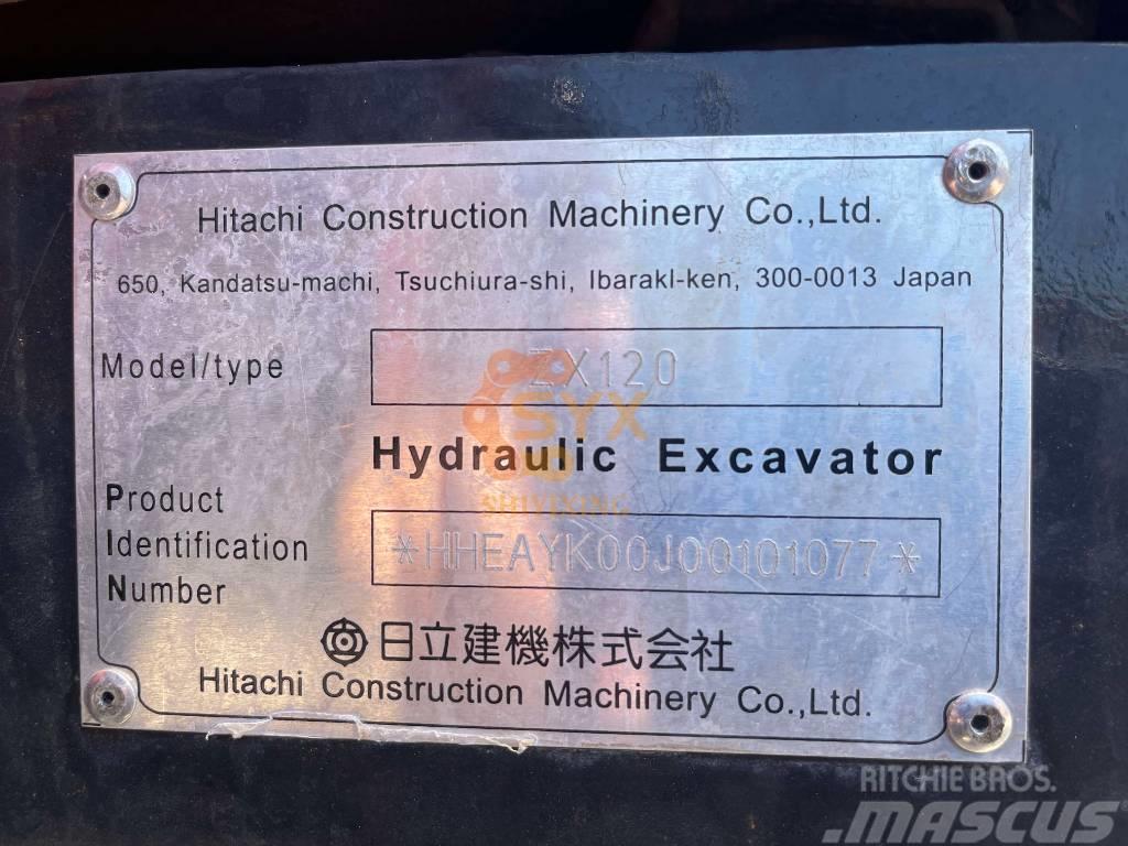 Hitachi ZX 120 Pásové rýpadlá
