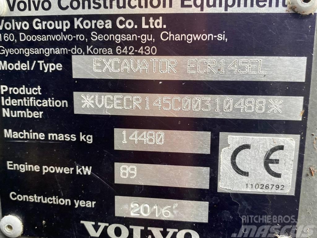Volvo ECR145EL Pásové rýpadlá