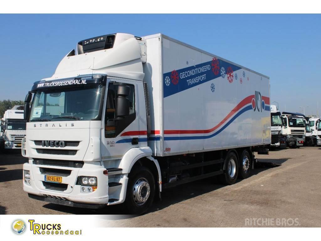 Iveco Stralis 6X2 EURO 5 + CARRIER + LIFT Chladiarenské nákladné vozidlá