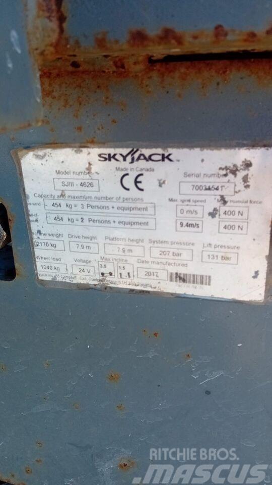 SkyJack SJ4626 Nožnicové zdvíhacie plošiny
