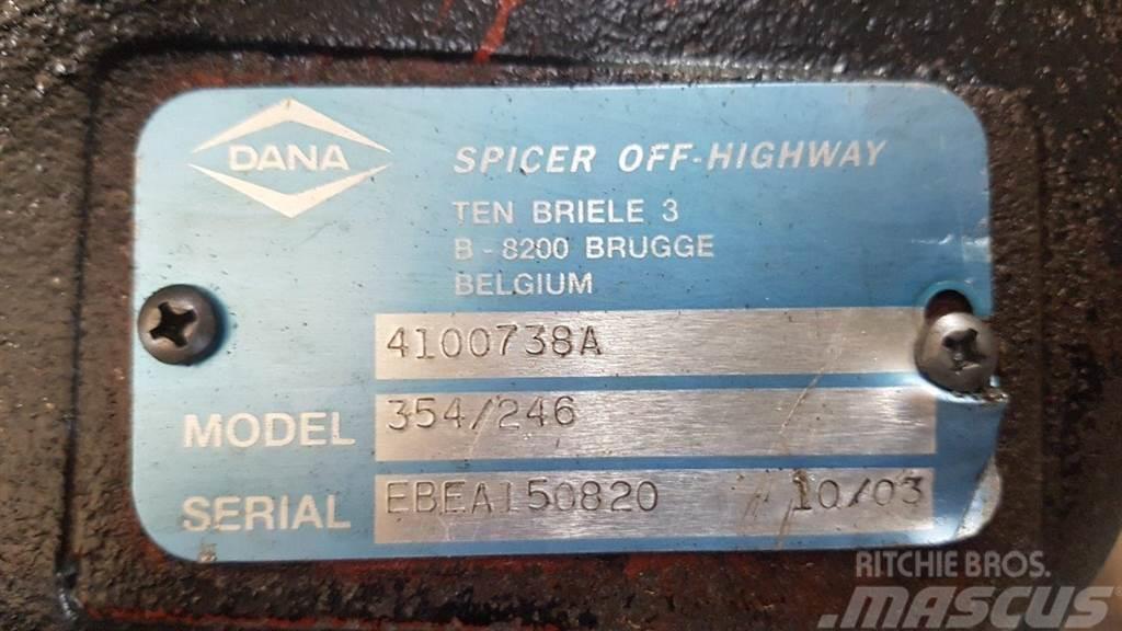  Dana Spicer 354 / 246 - Ahlmann AZ 150 - Transmiss Prevodovka
