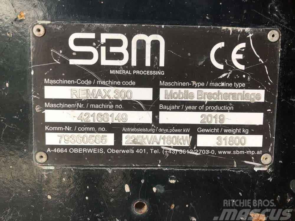 SBM Remax 300 Mobilné drviče