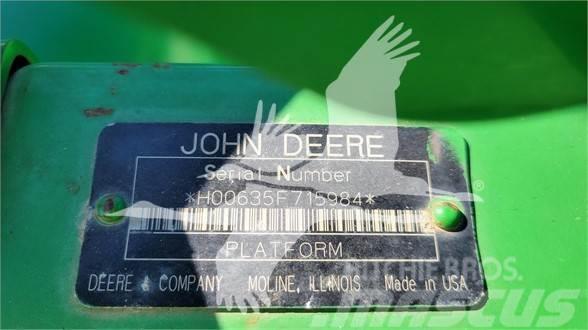 John Deere 635F Kombajnove hlavice