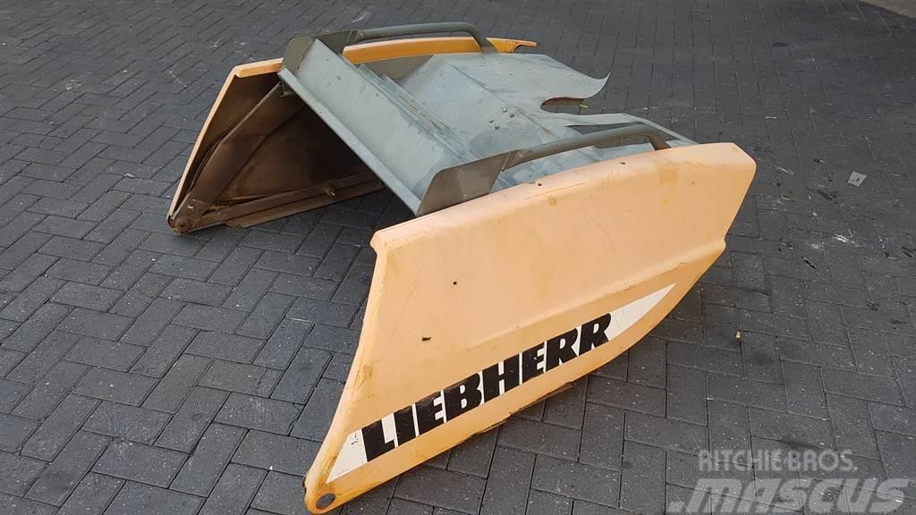 Liebherr L 544 - Engine hood/Motorhaube/Motorkap Podvozky a zavesenie kolies