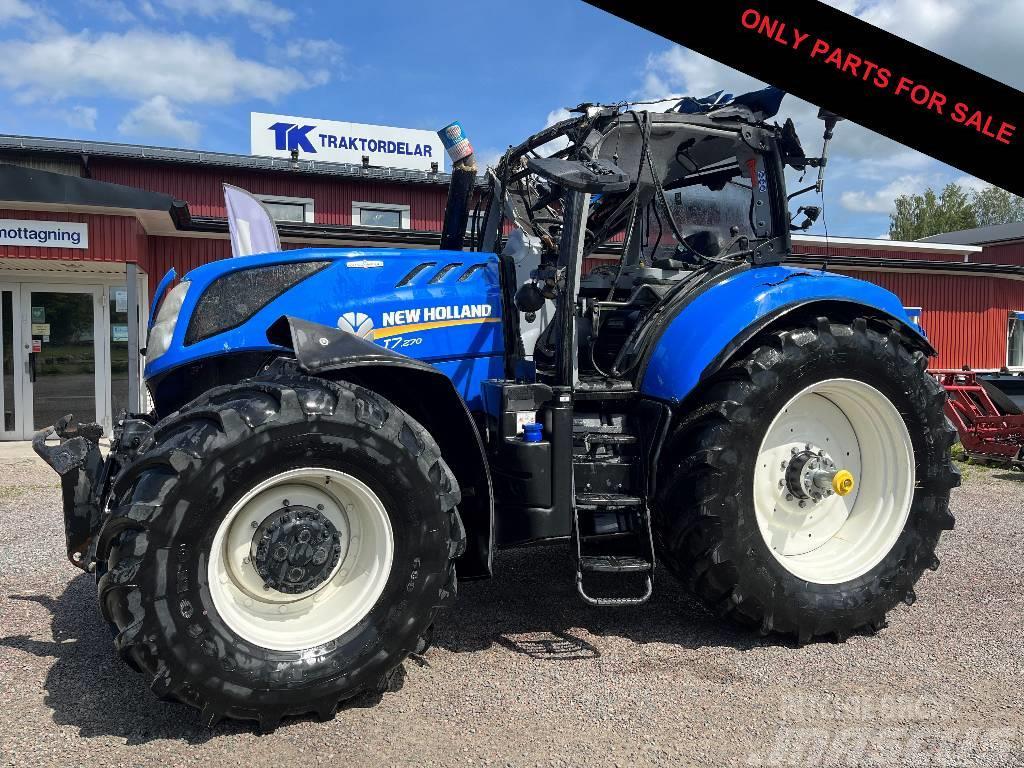 New Holland T 7.270 dismantled: only spare parts Traktory