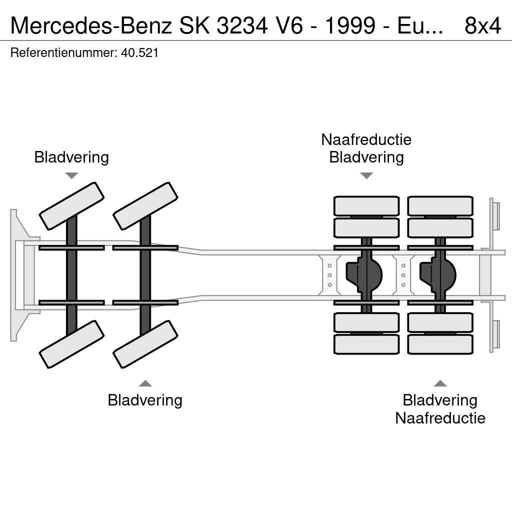 Mercedes-Benz SK 3234 V6 - 1999 - Euro 2 - Big Axles - Full stee Nákladné vozidlá bez nadstavby