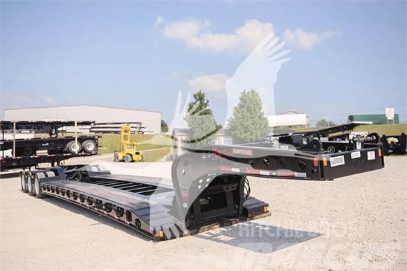 Fontaine 55 ton hydraulic detachable RGN double drop low bo Podvalníkové návesy