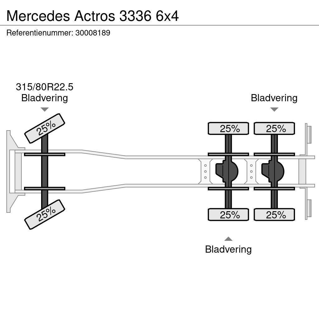 Mercedes-Benz Actros 3336 6x4 Sklápače