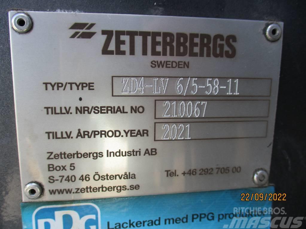  Zetterbergs Dumpersflak  Hardox ZD4-LV 6/5-58-11 odnímateľné