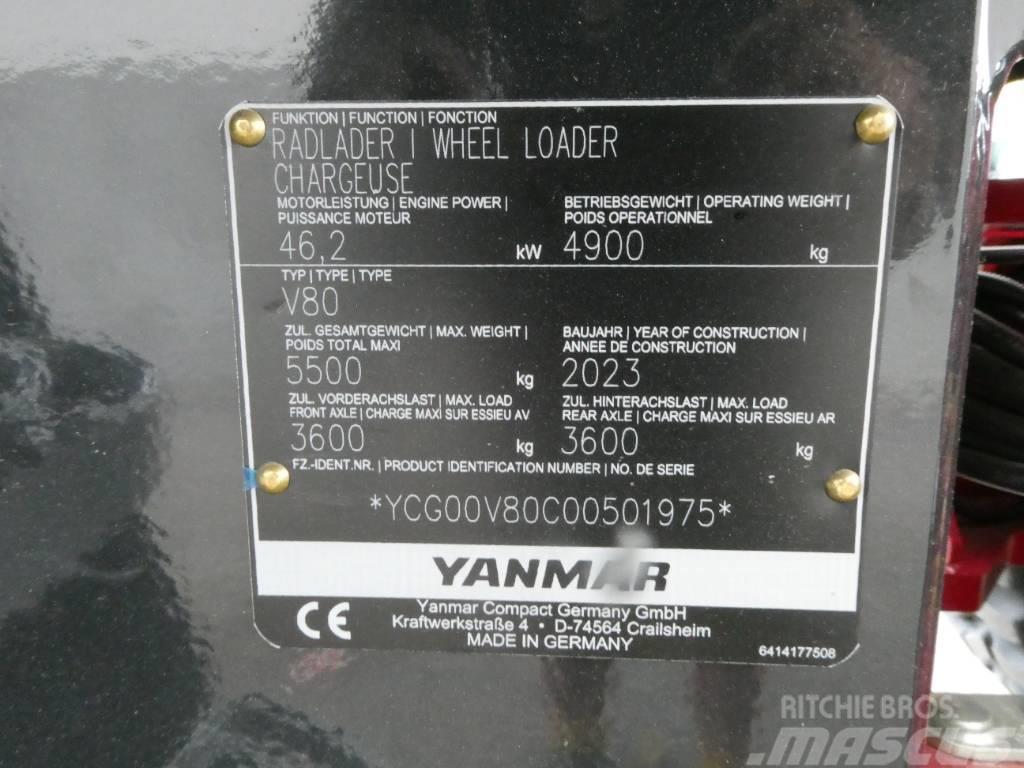 Yanmar V80 Kolesové nakladače