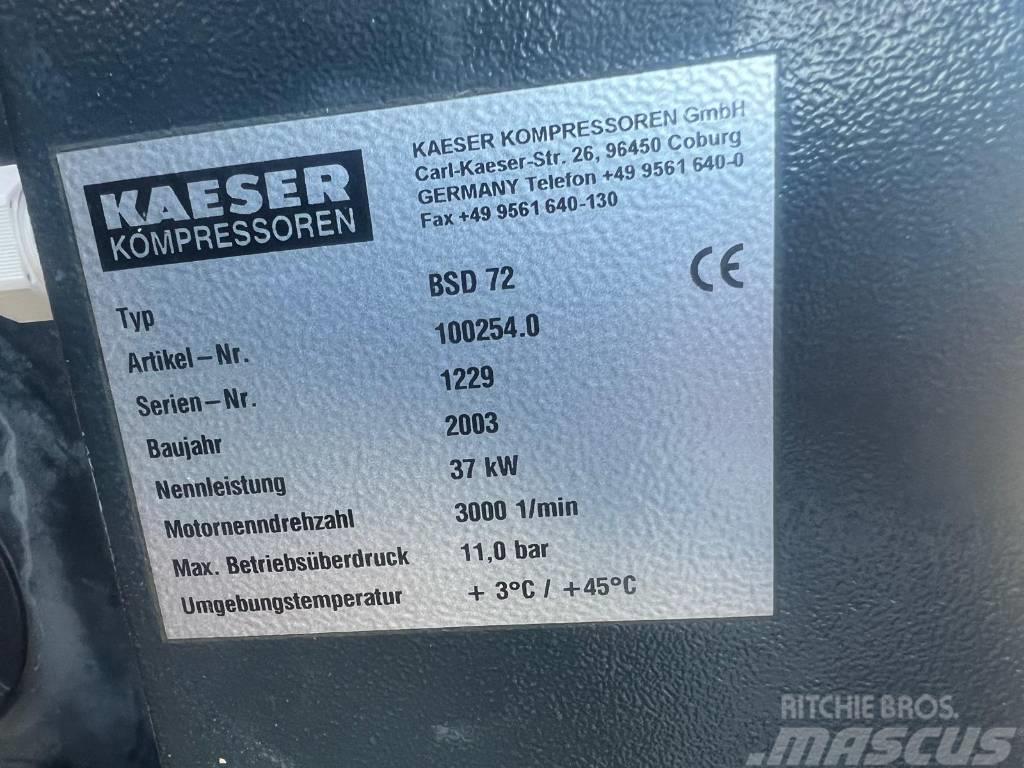 Kaeser Compressor, Kompressor BSD 72 Kompresory