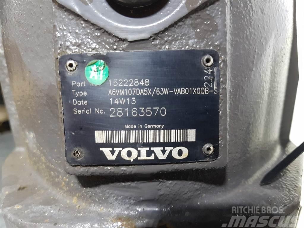 Volvo A6VM107DA5X/63W -Volvo L30G-Drive motor/Fahrmotor Hydraulika
