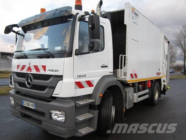 Mercedes-Benz Axor 1829 Smetiarske vozidlá