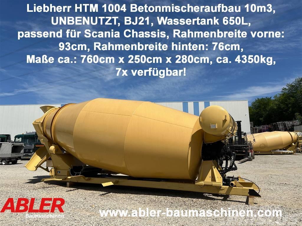 Liebherr HTM 1004 Betonmischer UNBENUTZT 10m3 for Scania Domiešavače betónu