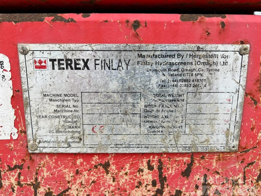 Terex Finlay 663T - New Conveyor / Good Condition Mobilné triediče
