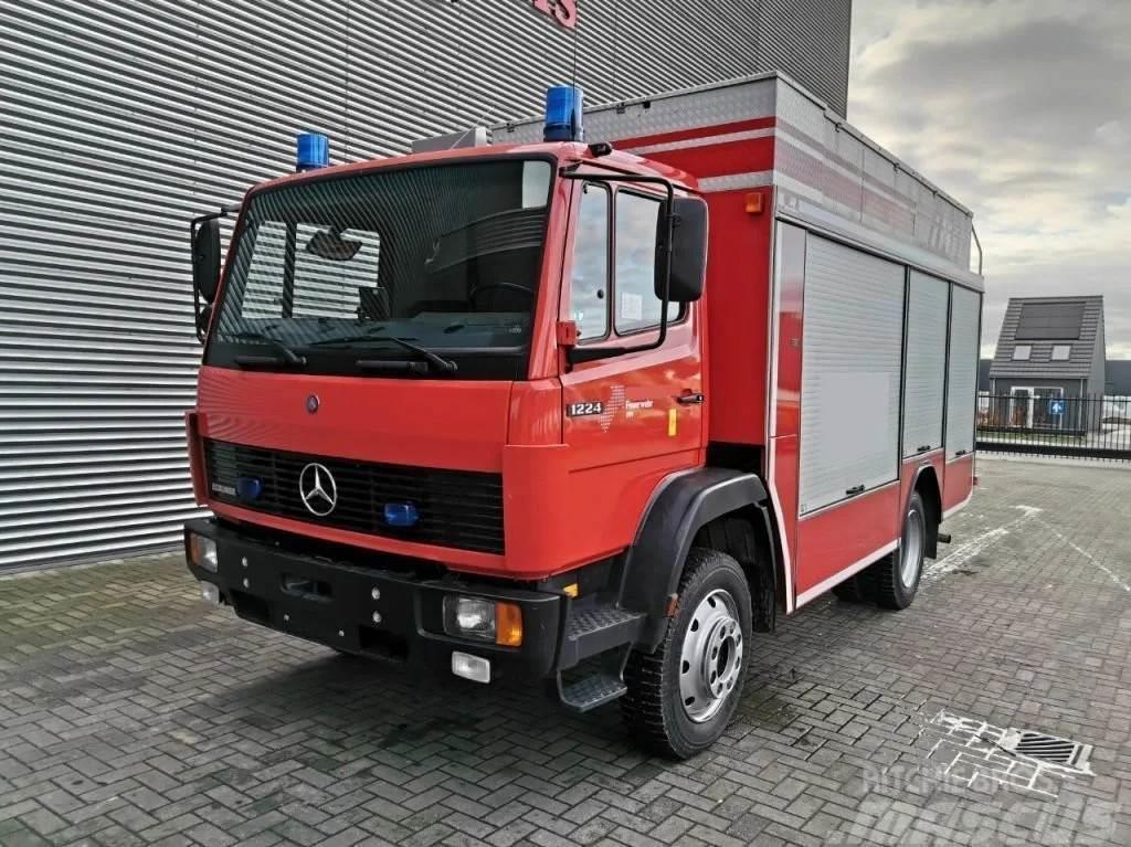 Mercedes-Benz 1224 AF Ecoliner 4x4 - Feuerwehr - Expeditions Fah Hasičské vozy