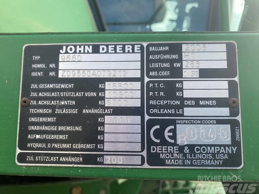 John Deere 9660 i WTS Kombinované zberacie stroje