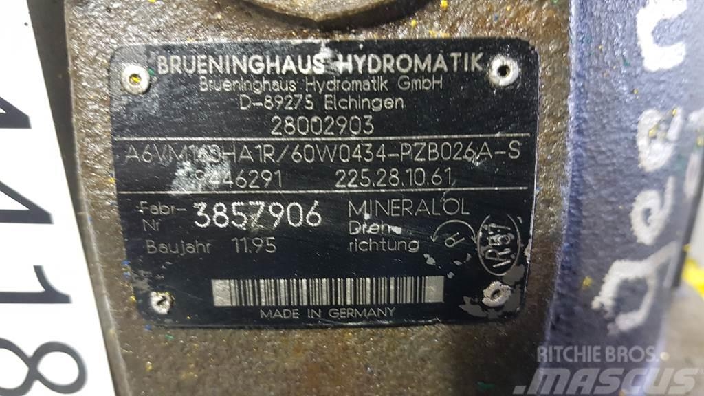 Brueninghaus Hydromatik A6VM160HA1R/60W - Drive motor/Fahrmotor/Rijmotor Hydraulika