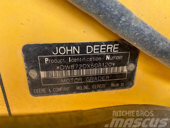 John Deere 872D Grejdery