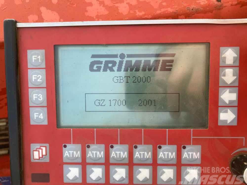 Grimme GZ 1700 DL Windrower Zemiakové kombajny