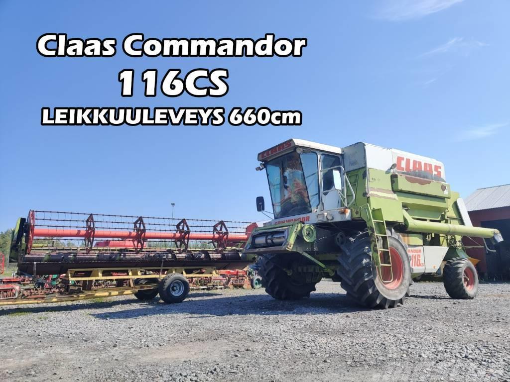 CLAAS Commandor 116CS Kombinované zberacie stroje