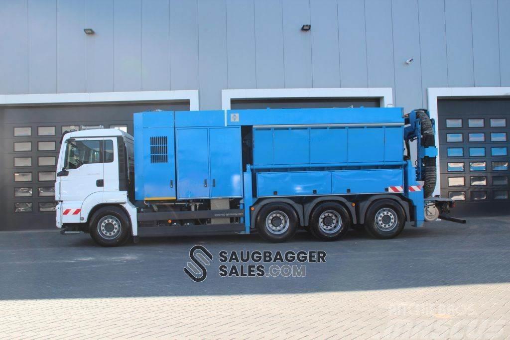 MAN TGS 35.480 RSP 2016 Saugbagger Kombinované/Čerpacie cisterny