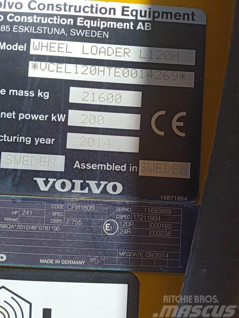 Volvo L 120 H Kolesové nakladače
