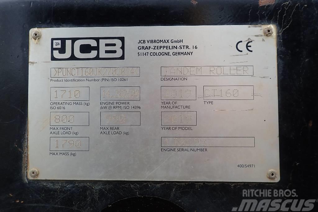 JCB CT 160 - 80 Tandemové valce