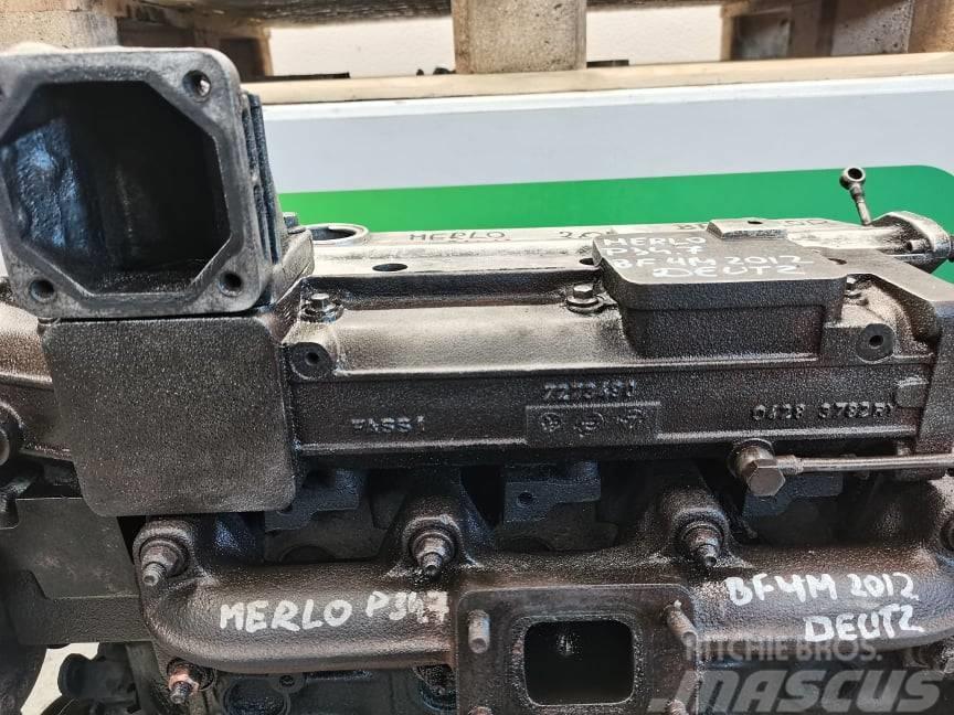 Merlo P 34.7 {Deutz BF4M 2012}  intake manifold Motory
