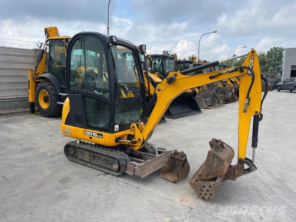 JCB 8018 Mini rýpadlá < 7t