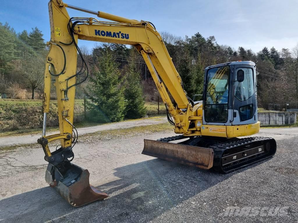 Komatsu PC 78MR-6 crawler excavator Midi excavators  7t - 12t