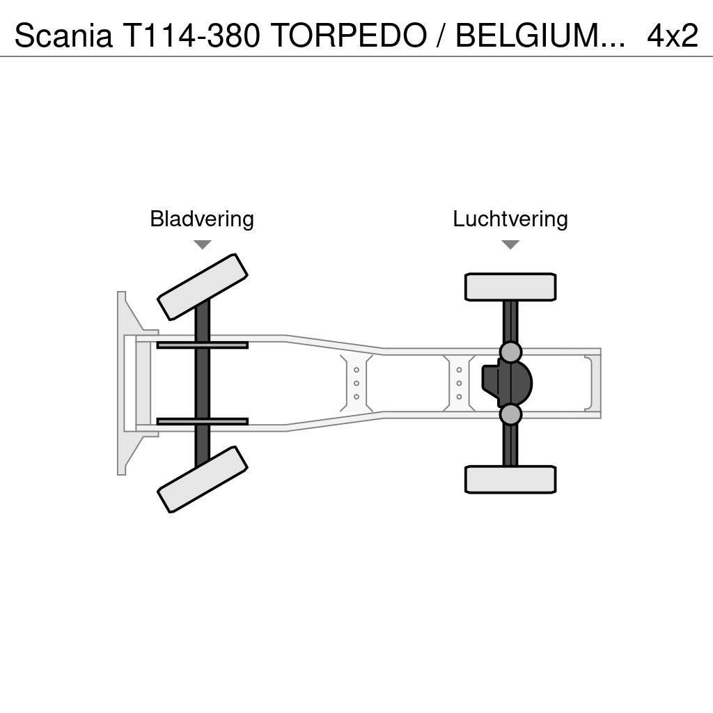 Scania T114-380 TORPEDO / BELGIUM TRUCK !! Ťahače