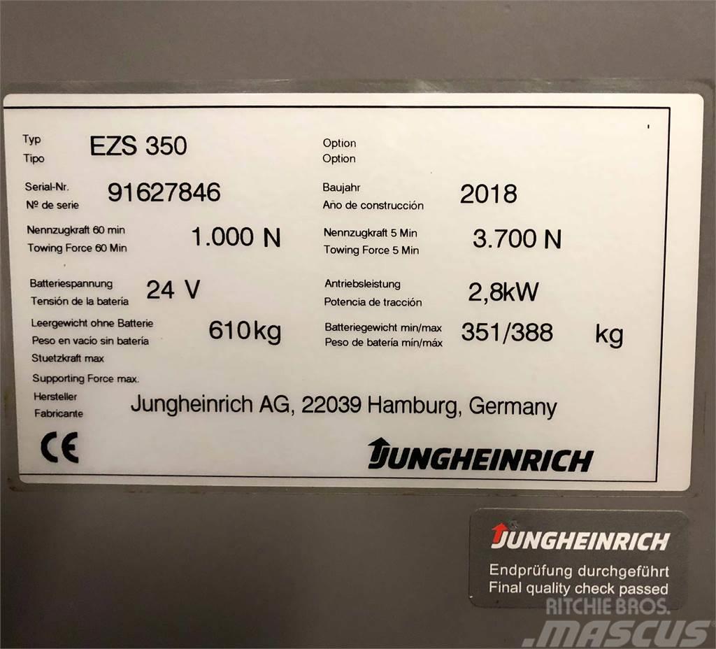 Jungheinrich EZS 350 - BJ. 2018 - NUR 487 STUNDEN Mini rýpadlá < 7t