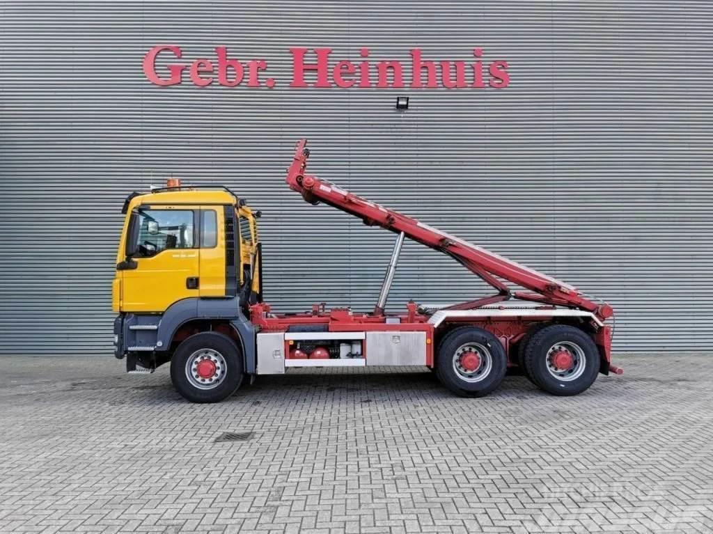 MAN TGS 26.480 6x6 HTS 30 Tons NCH System NL Truck Top Hákový nosič kontajnerov