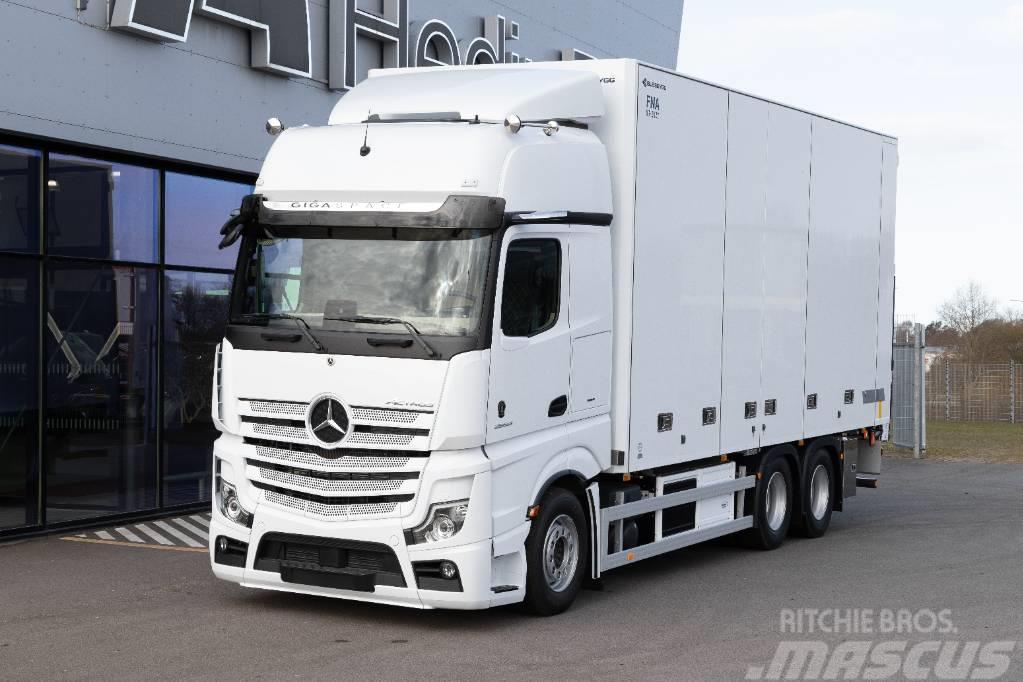 Mercedes-Benz Actros 2853 6x2 Bussbygg FNA Kylbil Chladiarenské nákladné vozidlá