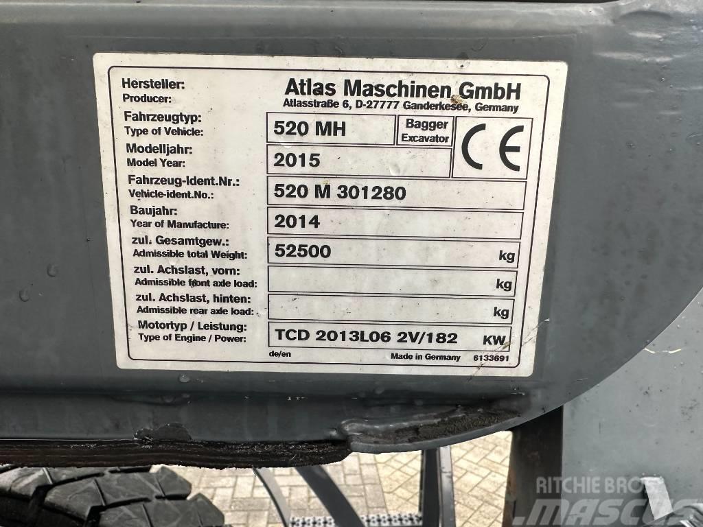 Atlas 520 M H Stroje pre manipuláciu s odpadom