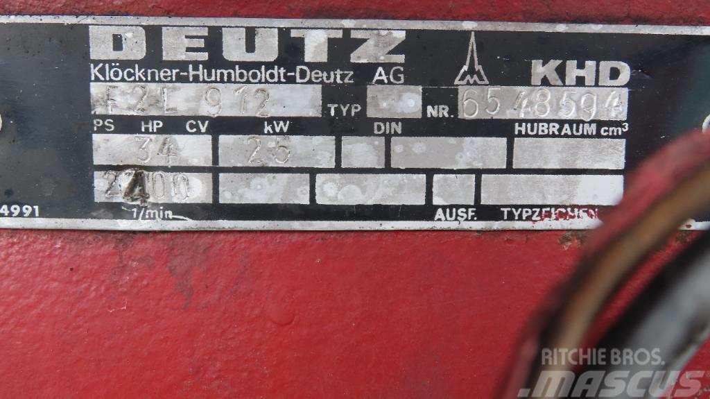 Deutz f2l912 Motory