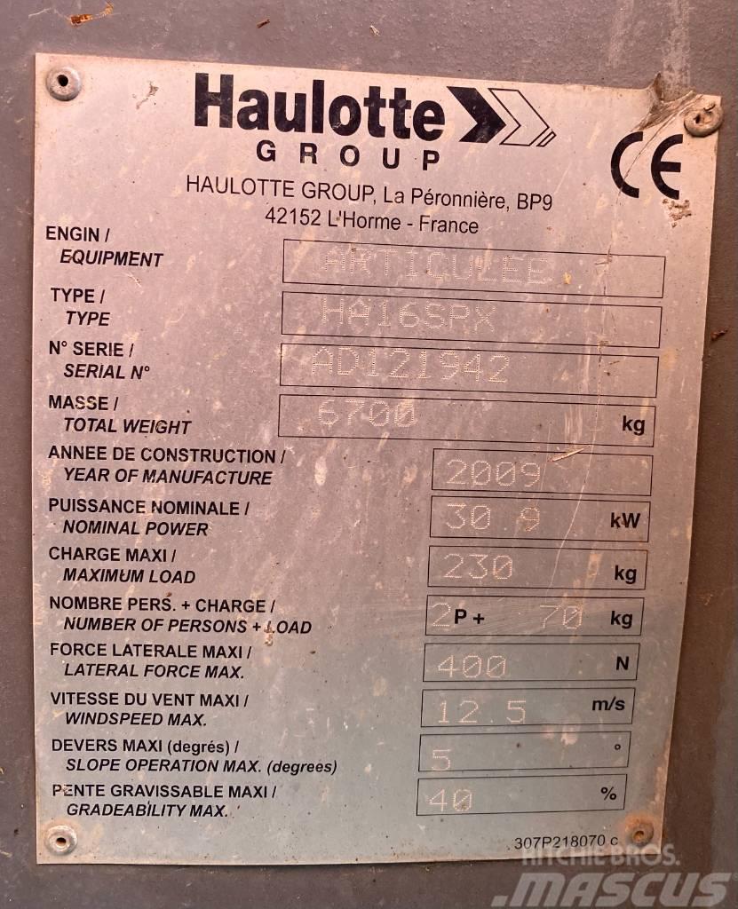 Haulotte HA 16 SPX Kĺbové plošiny