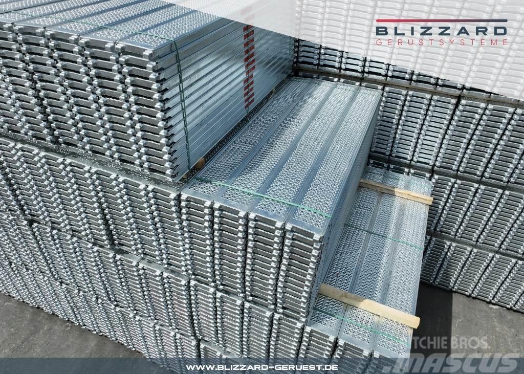  136,21 m² Neu Stahlgerüst, Stahlböden Blizzard S70 Lešenárske zariadenie