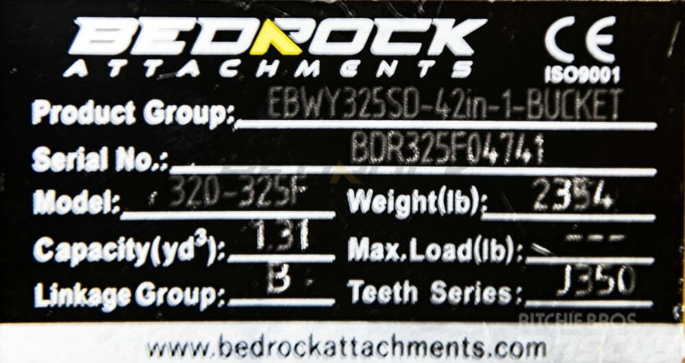 CAT 42" Severe Rock Bucket 20D/E,322B/C,323F,324D,325F Iné